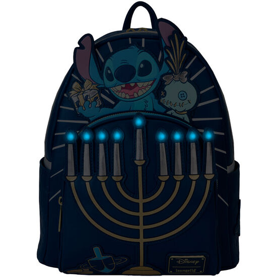 MOCHILA MENORAH STITCH DISNEY LOUNGEFLY image 2