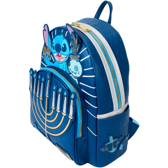 MOCHILA MENORAH STITCH DISNEY LOUNGEFLY image 3
