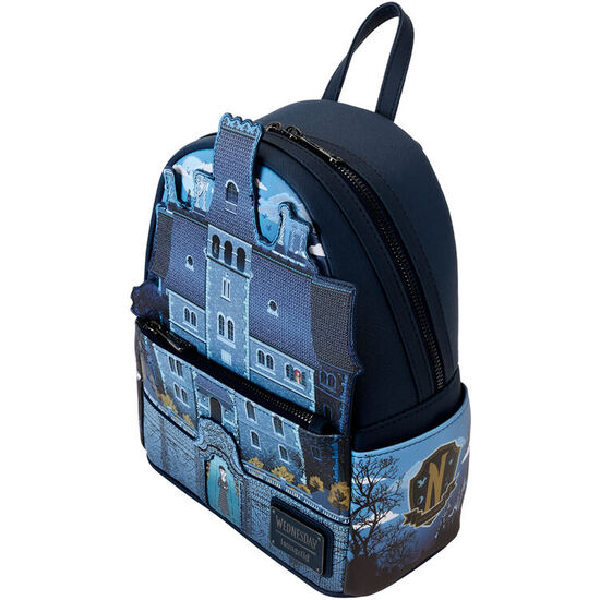 MOCHILA NEVERMORE ACADEMY MIERCOLES LOUNGEFLY image 3