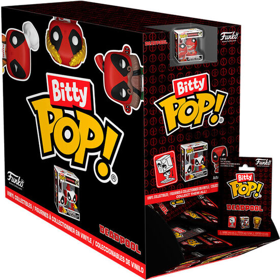 FIGURA MYSTERY BITTY POP MARVEL DEADPOOL SURTIDO image 0