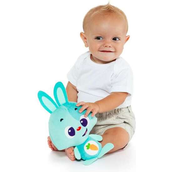 MUÑECO GUSY LUZ BABY BUNNY CON LUZ Y SONIDO. 7.5 CM image 4