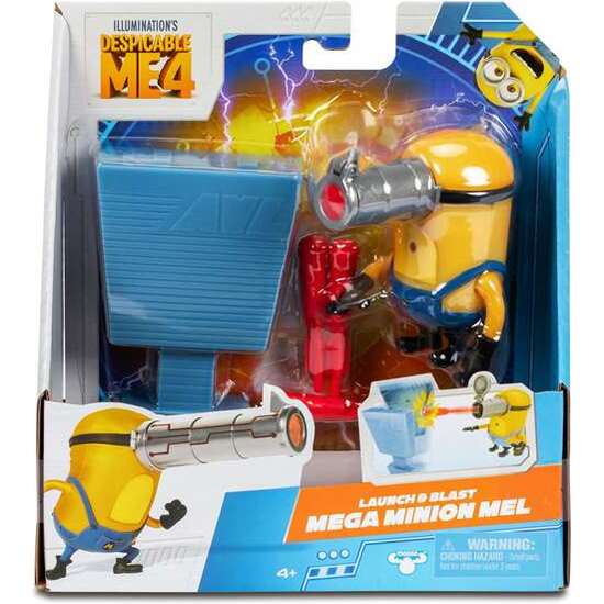 FIGURA EXCLUXIVA MINIONS CON ACCESORIOS.PACK 4 PIEZAS. - MODELOS SURTIDOS image 1