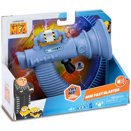 PISTOLA MINIONS CON SONIDOS QUE RECREAN PEDOS COMO EN LA PELICULA. image 3