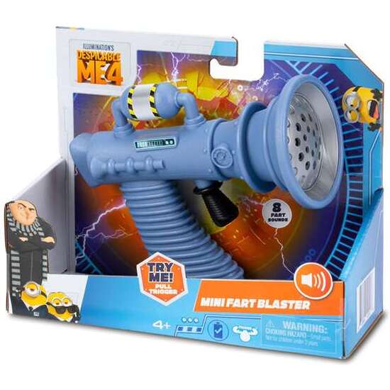 PISTOLA MINIONS CON SONIDOS QUE RECREAN PEDOS COMO EN LA PELICULA. image 4