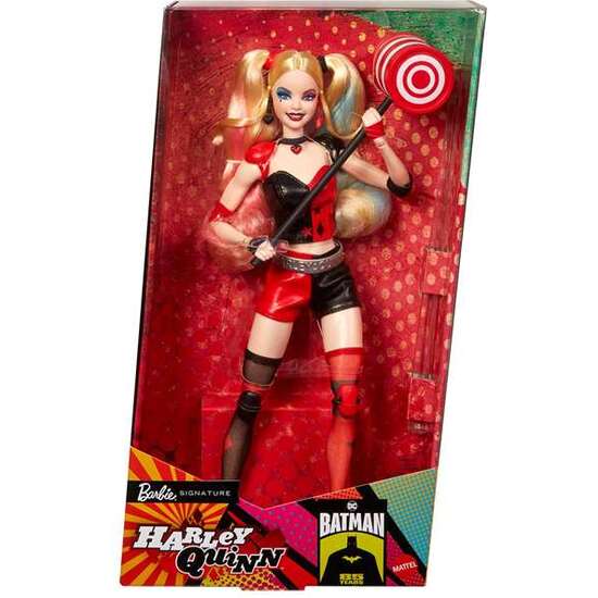 MUÑECA BARBIE SIGNATURE COLECCION BATMAN 85 ANIVERSARIO HARLEY QUINN image 3