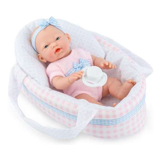 MUÑECA MINI GOLOSINAS BABY EN BOLSA. INCLUYE CAPAZO. 21CM image 0
