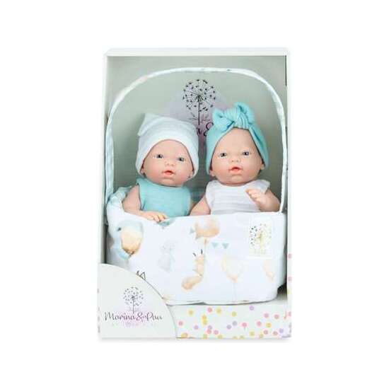 MUÑECA MINI GOLOSINAS TWINS EN BOLSA CUERPO BLANDITO 21 CM image 0