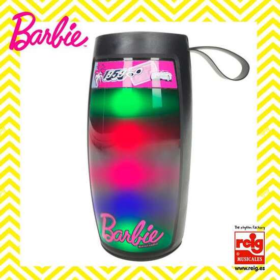ALTAVOZ BARBIE CON BLUETOOTH CON LUCES LED 15 CM image 2
