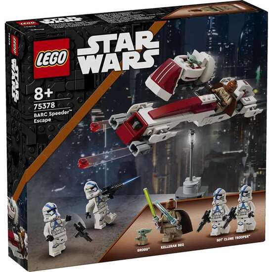 HUIDA EN SPEEDER BARC LEGO STAR WARS image 0