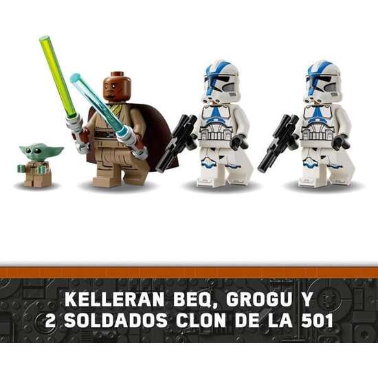 HUIDA EN SPEEDER BARC LEGO STAR WARS image 4
