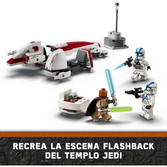 HUIDA EN SPEEDER BARC LEGO STAR WARS image 5