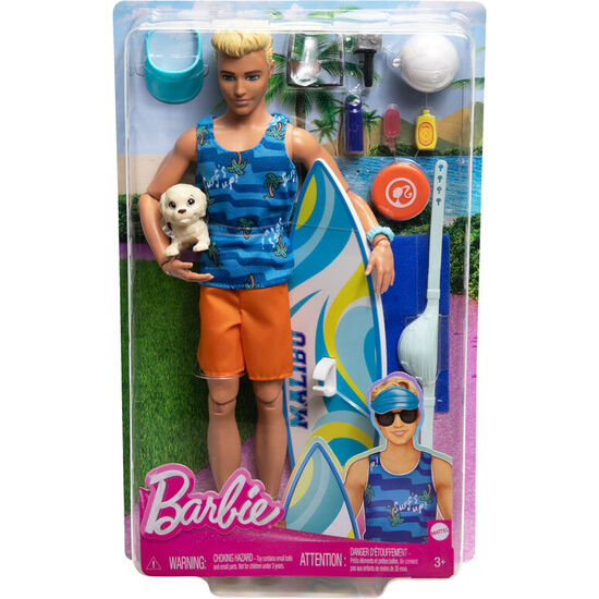 MUÑECO KEN TABLA SURF BARBIE image 0