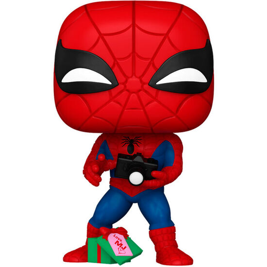 FIGURA POP MARVEL SPIDER-MAN WITH GIFT image 1