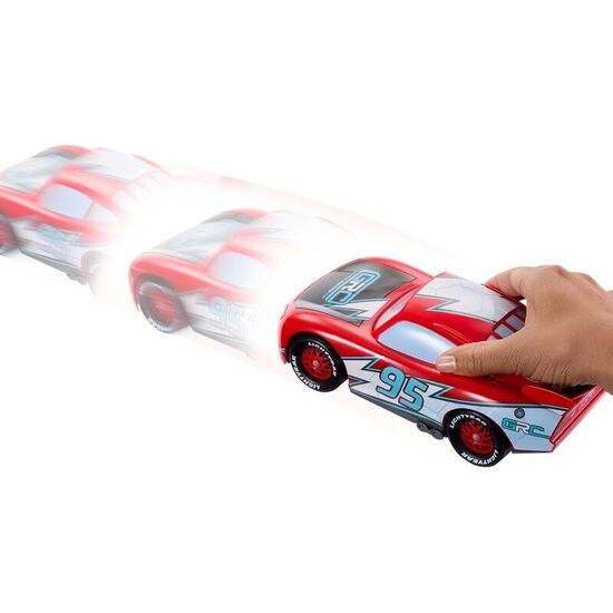 COCHE RAYO MCQUEEN DERRAPA Y CORRE CARS DISNEY PIXAR image 3