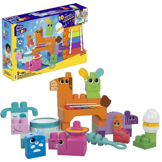 BANDA GRANJA MUSICAL MEGA BLOKS 45PZS image 0