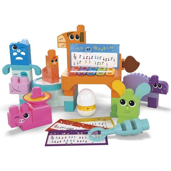 BANDA GRANJA MUSICAL MEGA BLOKS 45PZS image 2