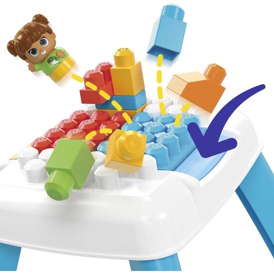 MESA CONSTRUYE Y DESTRUYE MEGA BLOKS 30PZS image 3