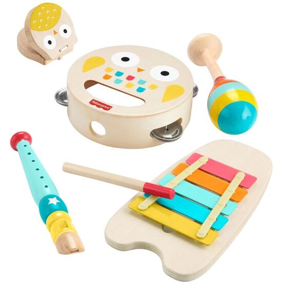KIT INSTRUMENTOS MUSICALES MADERA image 1