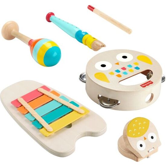 KIT INSTRUMENTOS MUSICALES MADERA image 2