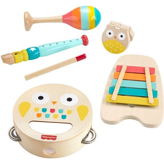 KIT INSTRUMENTOS MUSICALES MADERA image 3