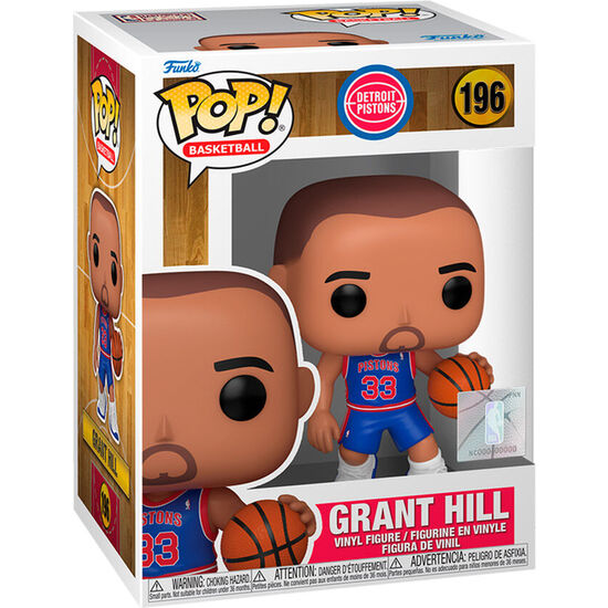 FIGURA POP NBA DETROIT PISTONS GRANT HILL image 1