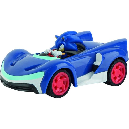 COCHE RADIO CONTROL RACING RC TEAM SONIC THE HEDGEHOG image 1