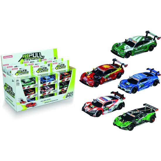 COCHE PULL & SPEED DTM RACERS SURTIDO image 0