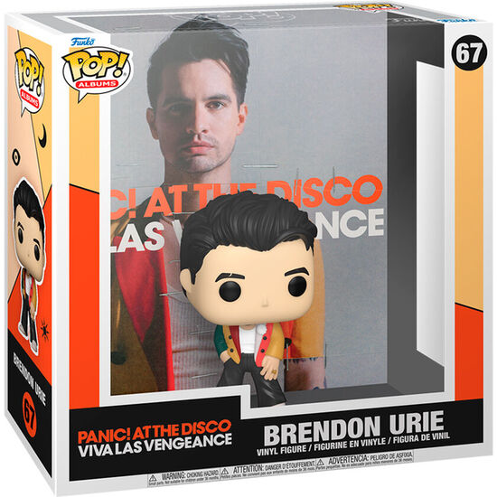 FIGURA POP ALBUMS PANIC! AT THE DISCO VIVA LAS VENGEANCE BRENDON URIE image 0
