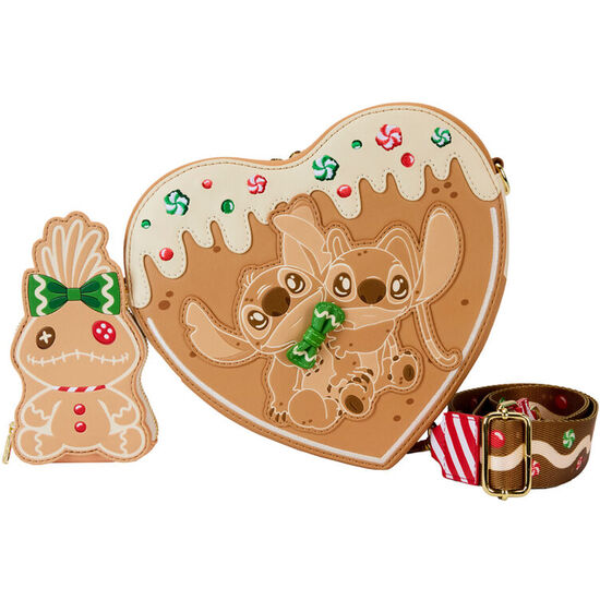 BOLSO BANDOLERA GINGERBREAD STITCH DISNEY LOUNGEFLY image 0
