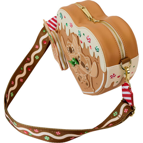 BOLSO BANDOLERA GINGERBREAD STITCH DISNEY LOUNGEFLY image 1