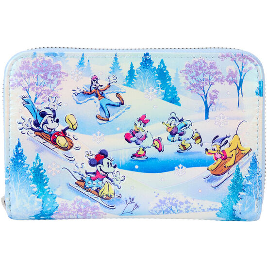 CARTERA WINTER WONDERLAND MICKEY AND FRIENDS DISNEY LOUNGEFLY image 0