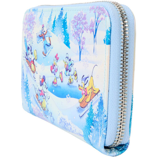 CARTERA WINTER WONDERLAND MICKEY AND FRIENDS DISNEY LOUNGEFLY image 2