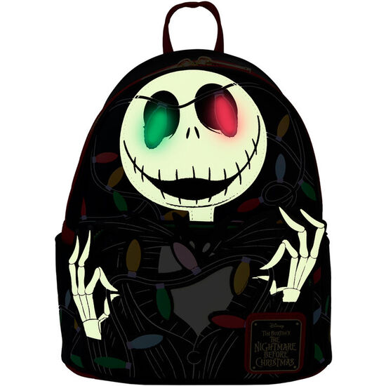 MOCHILA SMILING JACK PESADILLA ANTES DE NAVIDAD DISNEY LOUNGEFLY image 2