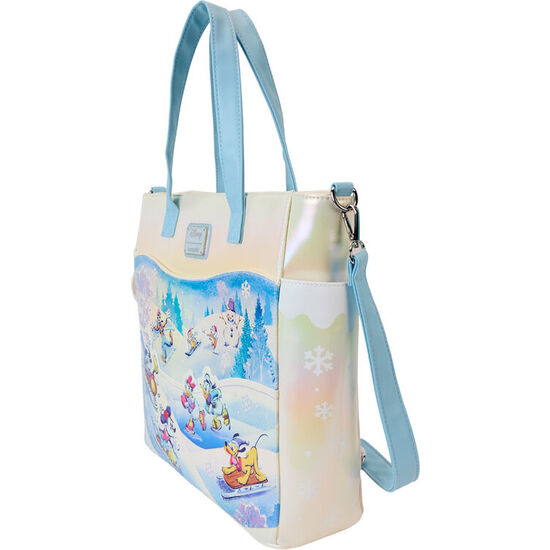 BOLSO MOCHILA WINTER WONDERLAND MICKEY AND FRIENDS DISNEY LOUNGEFLY image 1