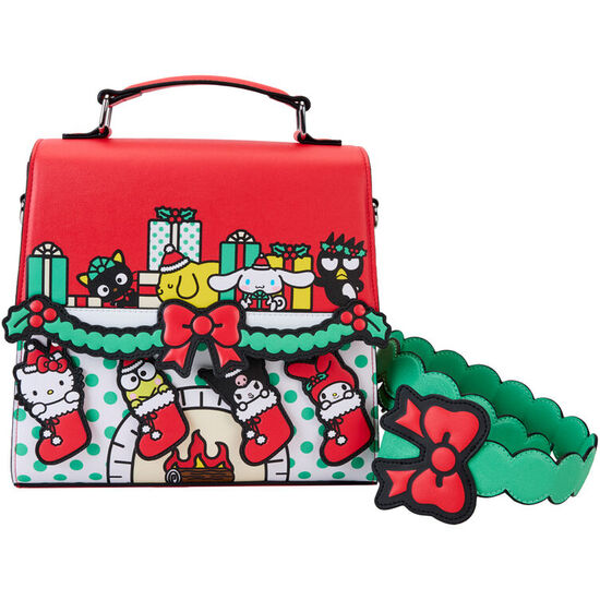 BOLSO BANDOLERA CHRISTMAS HELLO KITTY SANRIO LOUNGEFLY image 0