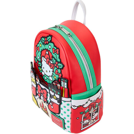 MOCHILA CHRISTMAS HELLO KITTY SANRIO LOUNGEFLY 26CM image 1