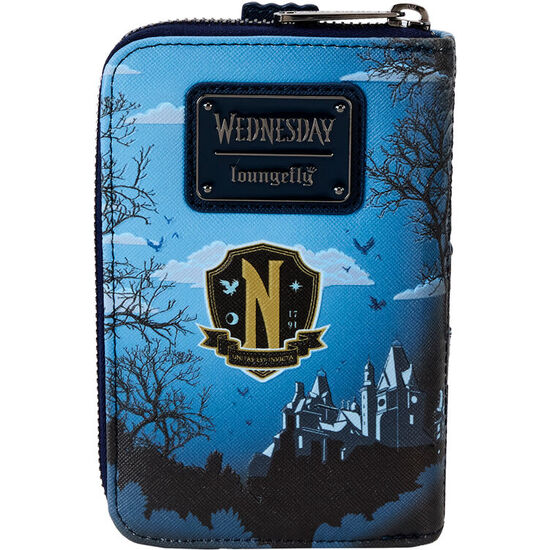 CARTERA NEVERMORE ACADEMY MIERCOLES LOUNGEFLY image 1