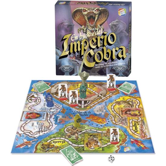 JUEGO MESA EN BUSCA DEL IMPERIO COBRA ESPAÑOL image 1