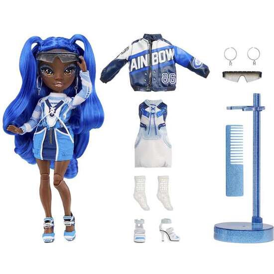 RAINBOW HIGH CORE FASHION DOLL- COCO VANDERBALT (COBALT) image 1