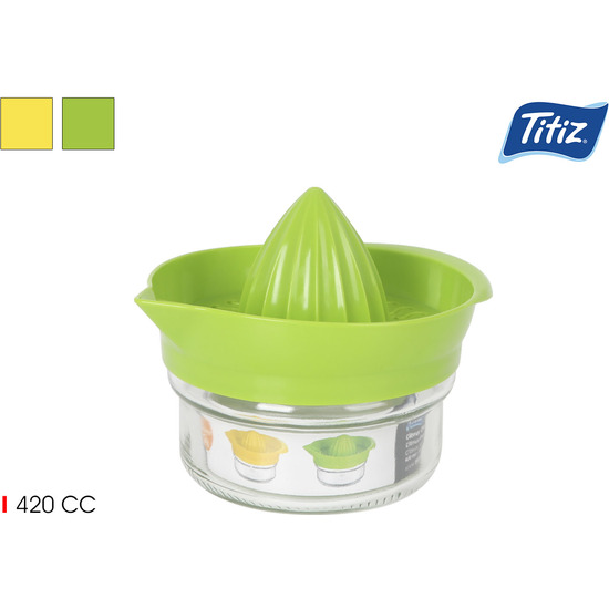 EXPRIMIDOR LIMON 420ML VIDRIO TITIZ image 0