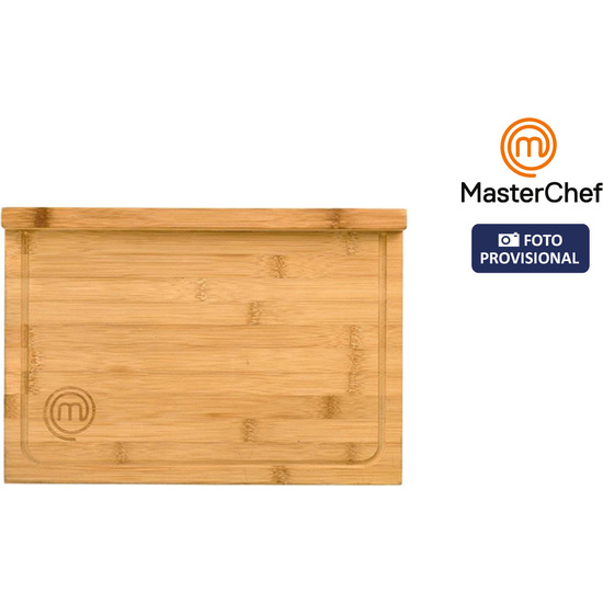 TABLA BAMBU ENCIMERA 38.5X26.5X1.5CM MASTERCHEF image 1