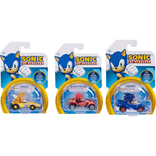 FIGURA VEHICULO SERIE 6 SONIC THE HEDGEHOG image 0