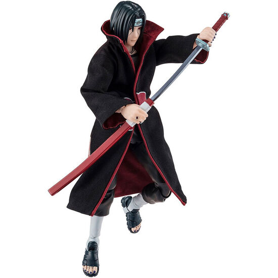 FIGURA S.H FIGUARTS ITACHI UCHIHA NARUTOP99 15CM image 0