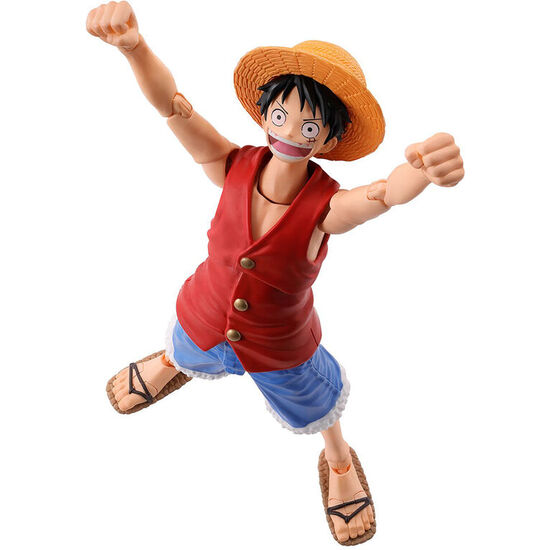 FIGURA S.H FIGUARTS MONKEY D LUFFY ROMANCE DAWN ONE PIECE 14CM image 0