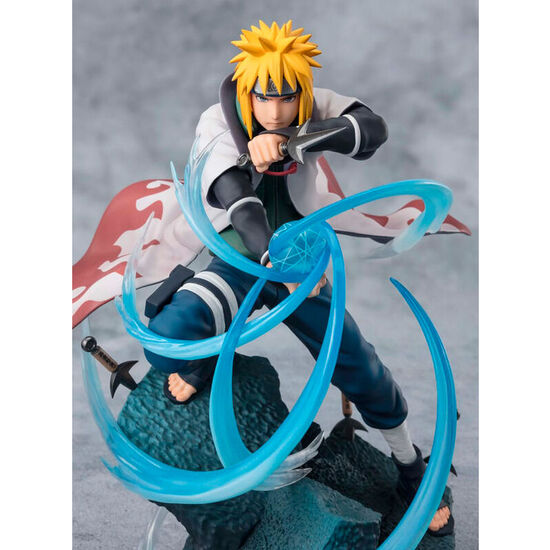 FIGURA FIGUARTS ZERO EXTRA BATTLE MINATO NAMIKAZE RASENGAN NARUTO SHIPPUDEN 20CM image 3