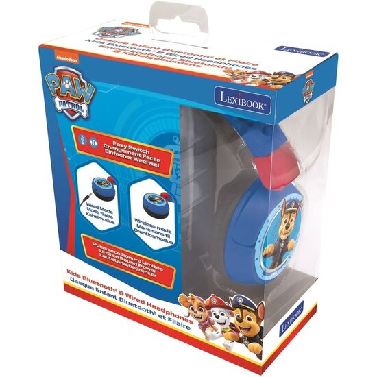AURICULARES INALAMBRICOS PARA NIÑOS PATRULLA CANINA PAW PATROL image 0