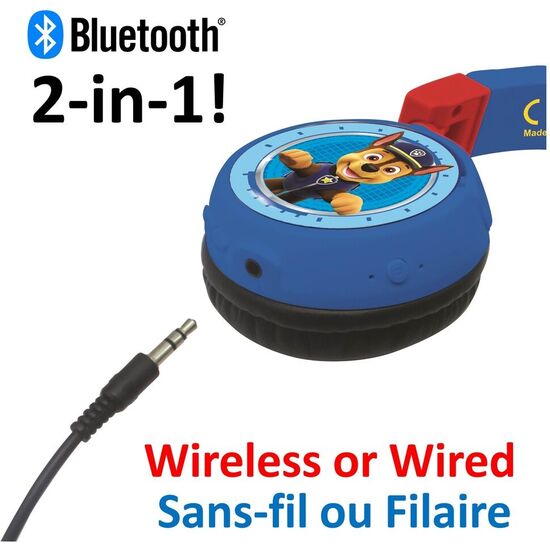 AURICULARES INALAMBRICOS PARA NIÑOS PATRULLA CANINA PAW PATROL image 3