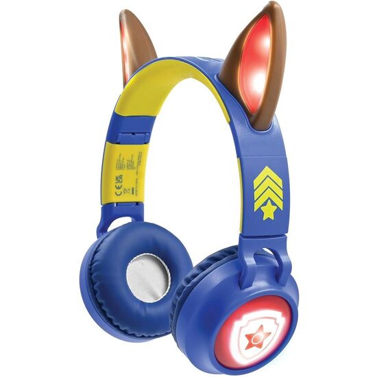 AURICULARES INALAMBRICOS LUMINOSOS BLUETOOTH PATRULLA CANINA PAW PATROL image 0