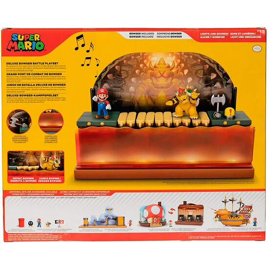 PLAYSET BATALLA CONTRA BOWSER DELUXE SUPER MARIO BROS image 2