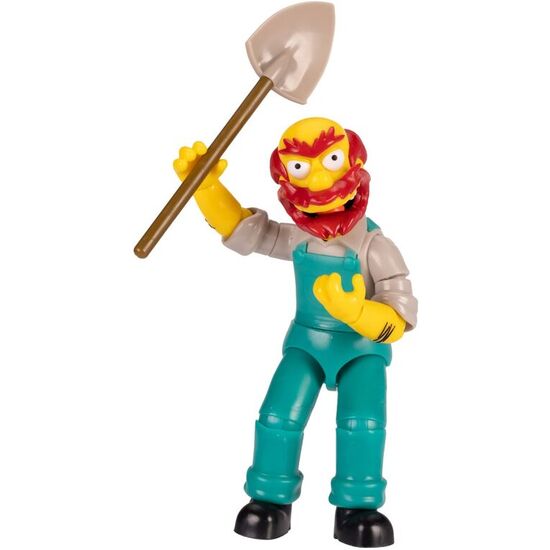 FIGURA WILLIE GROUNDSKEEPER LOS SIMPSONS 13CM image 2
